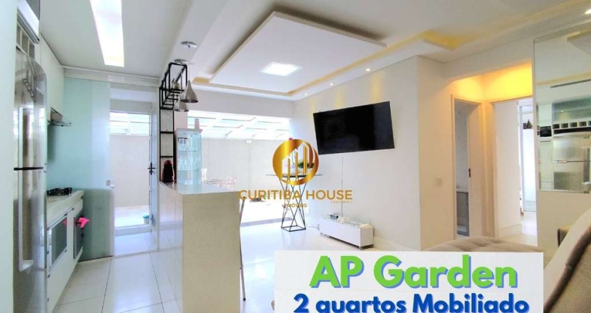 Lindo apartamento garden modiliado com 2 quartos no Residencial Campo Alegre
