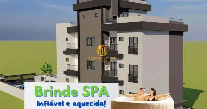 Cobertura com 3 quartos sendo 2 suítes, terraço gourmet com alto padrão de acabamentos Cidade Jardim São José dos Pinhais