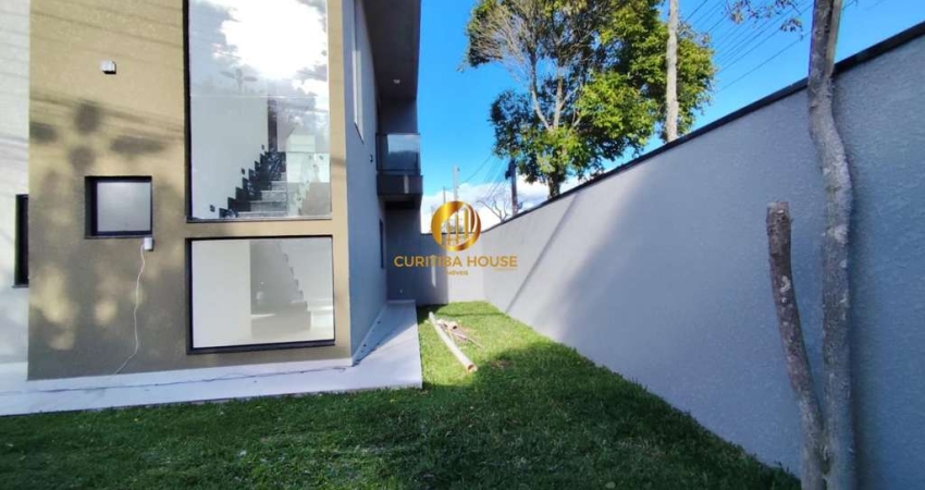 Sobrado de Esquina com 3 quartos sendo 1 suite no Sítio Cercado e amplo terreno privativo e único!