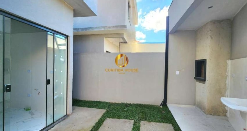 Sobrado 2 quartos, edícula e churrasqueira prox. R. Nicola Pellanda Pinheirinho