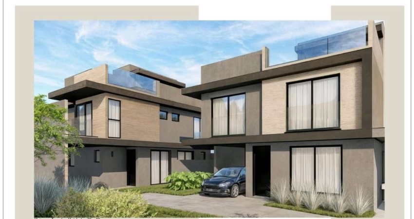 Sobrado 3 quartos suíte e terraço no Bairro Capão Raso