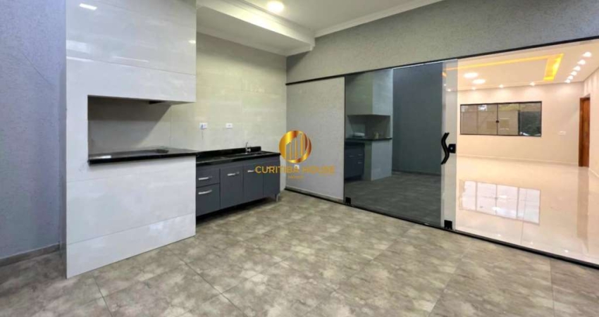 Sobrado novo 4 quartos sendo 1 suíte master com Hidro e espaço Gourmet Nações Cidade Real