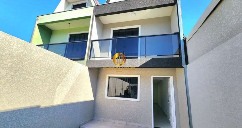 Sobrado triplex 3 quartos sendo 1 suite inteiramente reformado no Sítio Cercado Curitiba