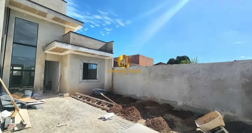 Casa térrea 3 quartos pé direito duplo em condomínio fechado próximo a R. Nicola Pellanda Sítio Cercado