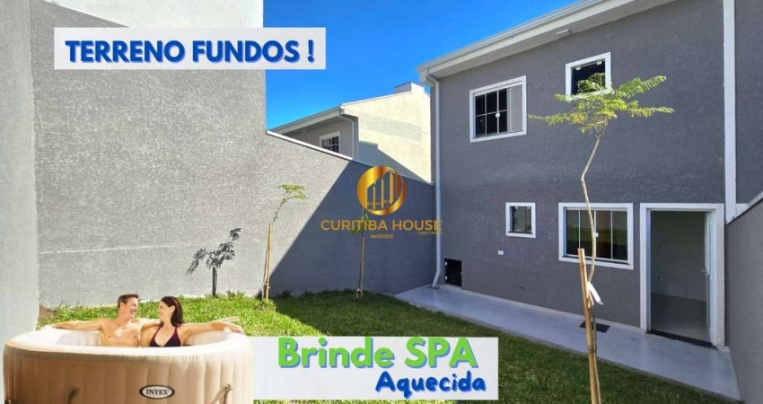 Sobrado 2 suítes com amplo terreno nos fundos para ampliações Alto Boqueirão