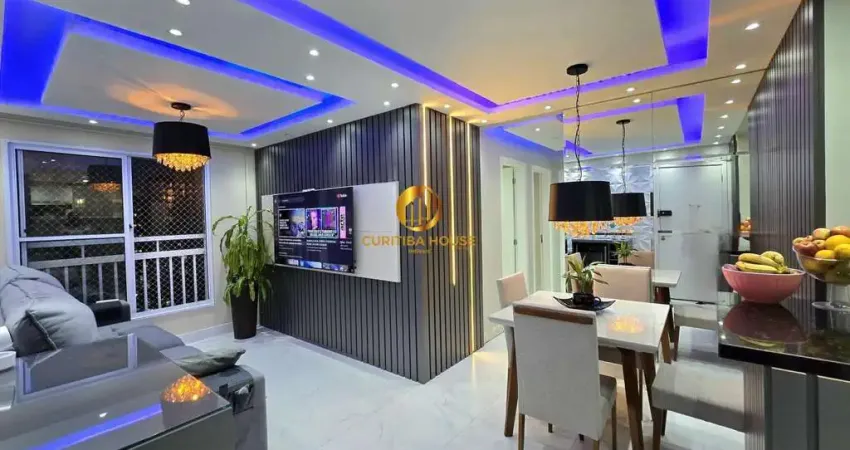 Lindo apartamento 3 quartos sendo 1 suíte,  Condomínio UP LIFE Pinheirinho semi mobiliado e decorado!
