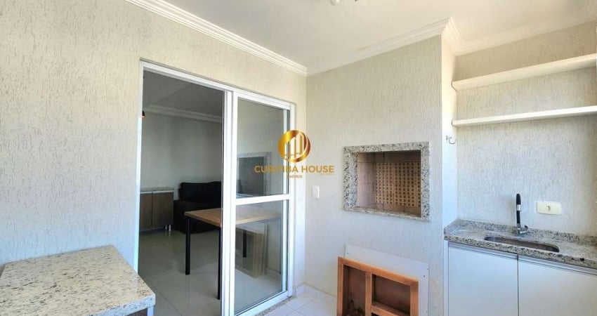 Apartamento 2 quartos sendo 1 suíte, varanda gourmet semi mobiliado para locação Ecoville