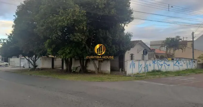 Terreno de esquina na Rua Sant`Ana do Itararé, 1498 - Curitiba / PR Sítio Cercado com 209,91m²