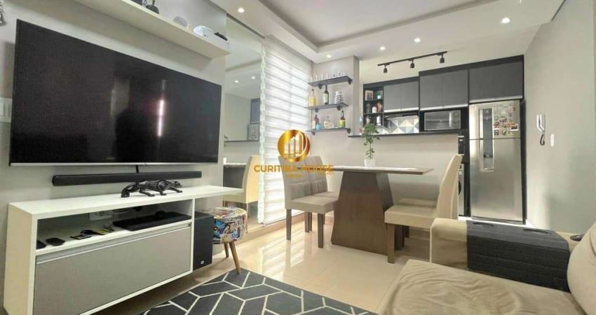 Apartamento semi Mobiliado, 2 Quartos no Condomínio Parque Castellammare Pinheirinho