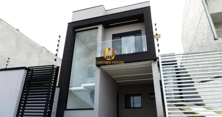 Sobrado 3 quartos de frente para rua no Bairro Xaxim pronto pra morar