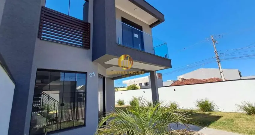 Sobrado de esquina eucaliptos  3 quartos, suíte, área gourmet, rua chorão, 91 eucaliptos, fazenda rio grande