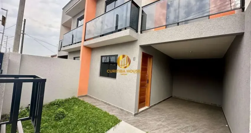 Sobrado 3 dormitórios na rua augusto bertoldi  campo de santana  curitiba/pr