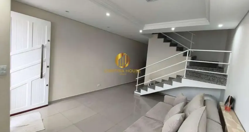 Sobrado tríplex com 3 quartos e suíte com 105,61m² no bairro sítio cercado