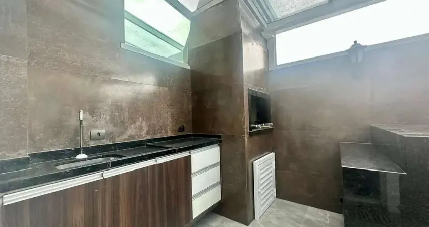 Sobrado na rua henrique martins torres, boqueirão 3 quartos, 1 suíte espaço gourmet