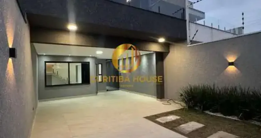 Casa de alto padrão em fazenda rio grande | 3 suítes, jacuzzi e espaço gourmet - curitiba house