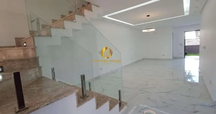 Sobrado novo no condomínio verona | 4 dorms e terraço umbará