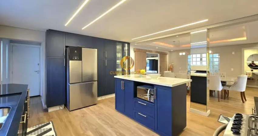  casa com 321 m² com até 5 suítes e espaço gourmet completo rua ney romanó, 419, são braz curitiba