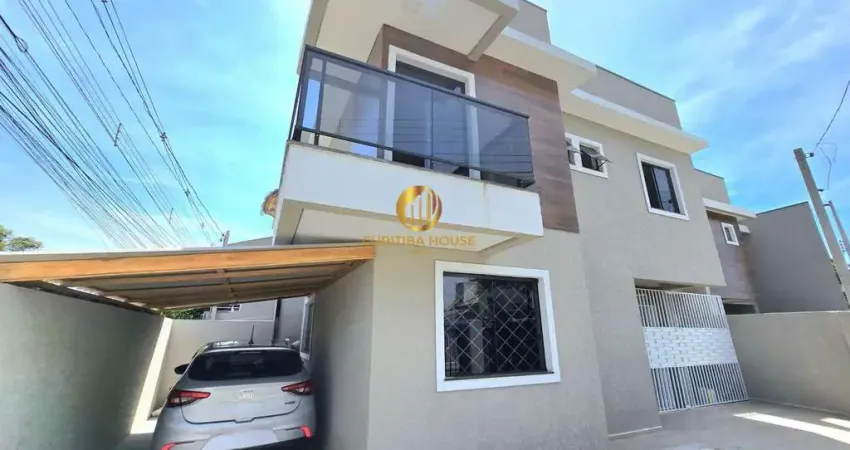 Sobrado de esquina 3 quartos sendo 1 suíte na amplo espaço garagem para seu espaço gourmet no sítio cercado