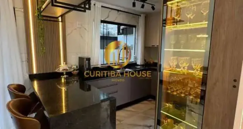 Sobrado em condomínio semi mobiliado com terraço e 3 quartos, no Bairro Alto Boqueirão