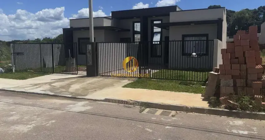 Casa Térrea Nova com 3 Quartos no Gralha Azul | Fazenda Rio Grande