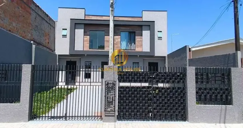 Sobrado à venda no Sítio Cercado 90 m² | 3 dormitórios (1 suíte) 2 vagas