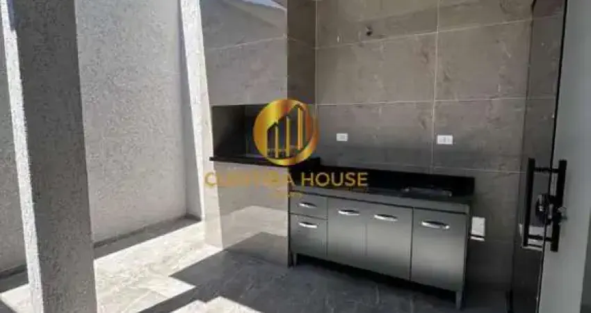 Sobrado 3 quartos com área gourmet com churrasqueira Campo do Santana Curitiba