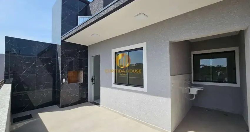 Casa Térrea com 3 Quartos no Bairro Iguaçu | Fazenda Rio Grande