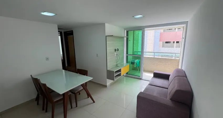 Lindo imóvel com 02 quartos porteira fechada há 300 m do mar do bessa