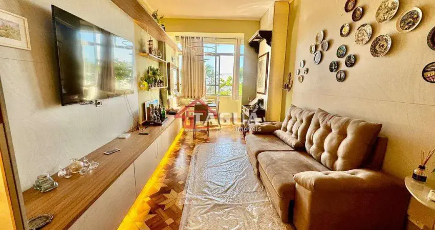 Apartamento com 1 quarto, boqueirão, santos - r$ 720 mil, cod: 760