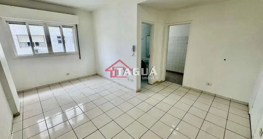 Sala living com 1 quarto, aparecida, santos - r$ 300 mil, cod: 772