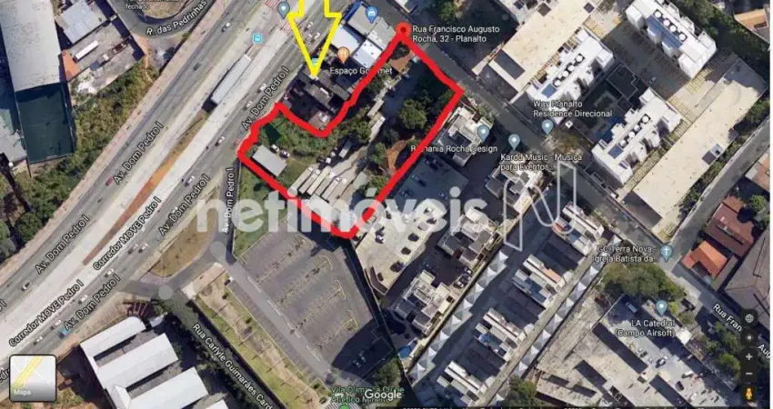 Terreno comercial à venda na Rua Francisco Augusto Rocha, Planalto, Belo Horizonte