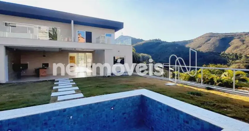 Casa em condomínio fechado com 4 quartos à venda na Alameda Monte Rosa, Vila Alpina, Nova Lima
