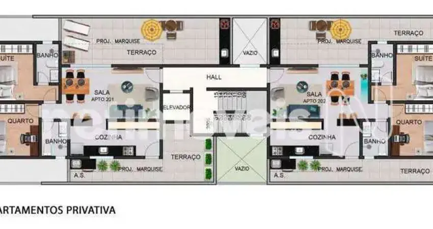 Apartamento com 2 quartos à venda na Rua Abre Campo, Santo Antônio, Belo Horizonte