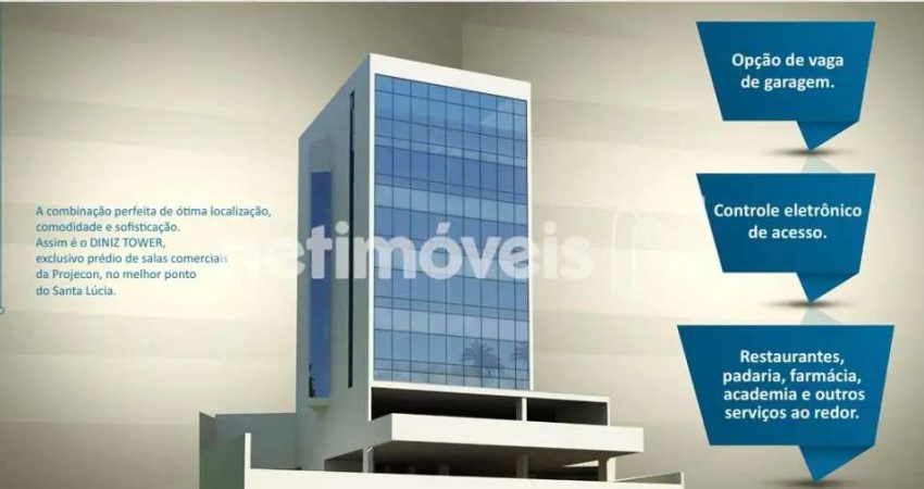 Sala comercial com 1 sala à venda na Rua Câncer, Santa Lúcia, Belo Horizonte