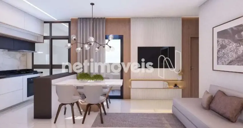 Apartamento com 2 quartos à venda na Avenida Heráclito Mourão de Miranda, Serrano, Belo Horizonte