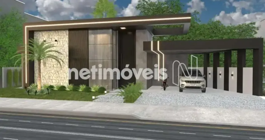 Casa alto padrão 4 quartos com suíte e closet, gran park toscana - vespasiano