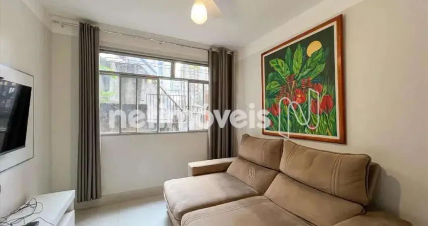 Apartamento mobiliado para alugar no sion – 2 quartos, 1 suíte e 1 vaga.