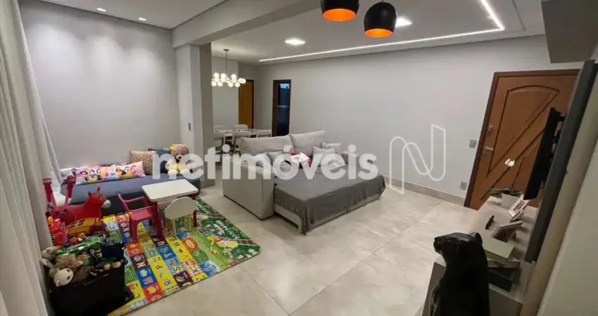 Apartamento amplo com 3 quartos no alto caiçaras - belo horizonte