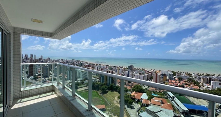 Altiplano | Luxuoso 3 Quartos com Varanda Gourmet e Vista Mar Definitiva