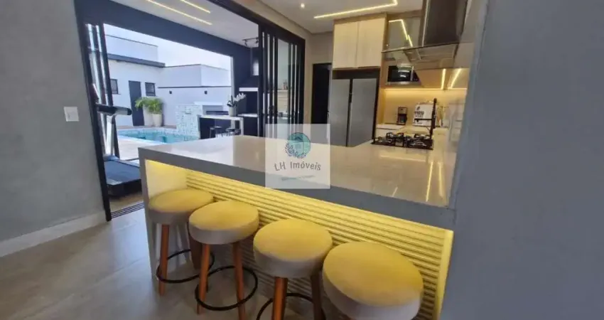 Casa em Condomínio para Venda em Indaiatuba, Residencial Milano, 3 dormitórios, 3 suítes, 5 banheiros, 4 vagas