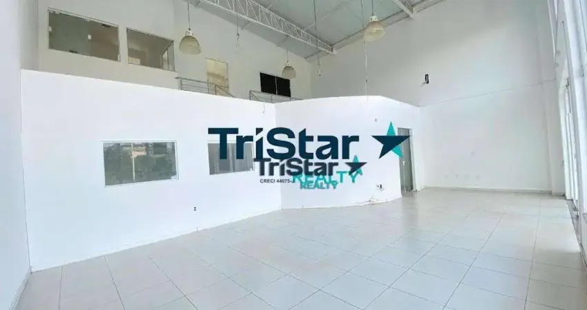 SL0049 - SALAO COMERCIAL COM ESTACIONAMENTO MEZANINO E FACHADA DE VIDRO COM LOCALIZAÇAO PRIVILEGIADA ÀS MARGENS DO PARQUE ECOLOGICO - AT. 257m² - AC.