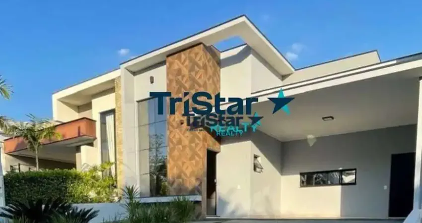 CA0419 - OPORTUNIDADE ÚNICA DE CASA COM 03 SUÍTES EM CONDOMÍNIO FECHADO PARA LOCAÇAO E VENDA - AT. 250m² - AC. 150m² - RESIDENCIAL VIENA INDAIATUBA SP