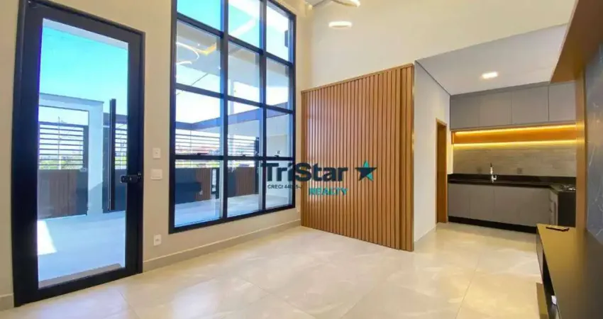 CA0003 - CASA COM ACABAMENTO UNICO E DE ALTO PADRAO EM BAIRRO NOVO - AT. 150m² - AC. 115m² - JARDIM PARQUE BARNABÉ SMART CITY INDAIATUBA SP