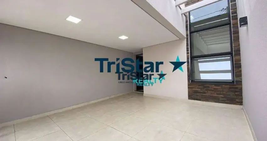 CA0354 - OPORTUNIDADE UNICA DE CASA NOVA COM OTIMO ACABAMENTO E LOCALIZAÇAO PRIVILEGIADA - AT. 125m² - AC. 101m² - JARDIM DOM BOSCO INDAIATUBA SP -