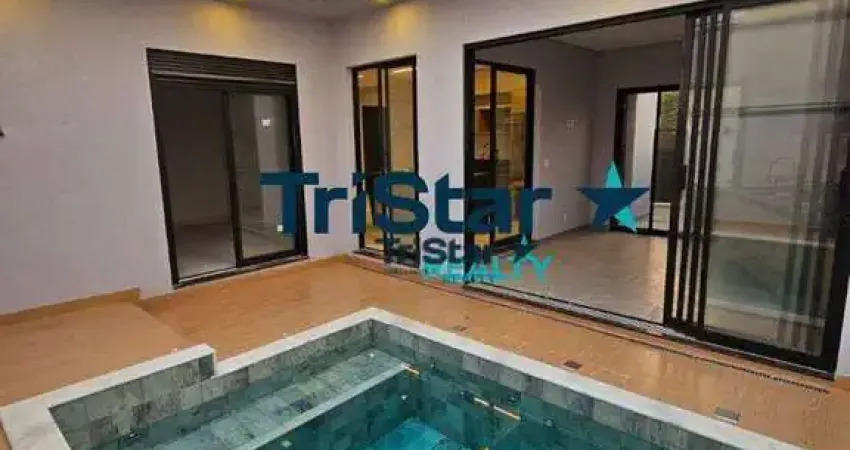 CA0148 - LINDÍSSIMA CASA TÉRREA A POUCOS DIAS DE SER ENTREGUE CONDOMÍNIO PARK GRAN RESERVE - AT. 264m² - AC. 156m² - INDAIATUBA SP-