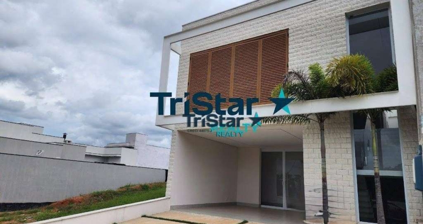 CA0094 - SOBRADO COM OTIMO ACABAMENTO EM CONDOMÍNIO FECHADO - AT. 205m²- AC.197m² -RESIDENCIAL PARK GRAN RESERVE INDAIATUBA SP.