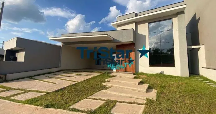 CA0135 - CASA COM 03 SUITES EM CONDOMINIO CLUBE EM FASE DE ACABAMENTO - AT. 300m² - AC. 200m² - PARK GRAN RESERVE INDAIATUBA SP