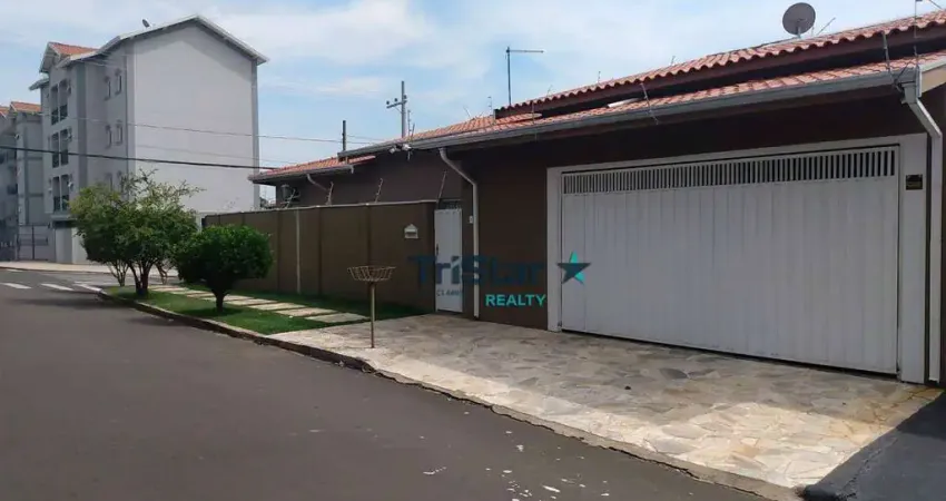 CA0497 - CASA COM 03 DORMITORIOS E EDICULA A VENDA EM BAIRRO TRADICIONAL - AT 195m² - AC 149m² - PARQUE SÃO LOURENÇO - INDAIATUBA SP