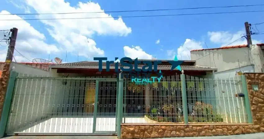 TRISTAR REALTY - CA0203 - EXCELENTE CASA TÉRREA  COM ÓTIMA LOCALIZAÇÃO - AT 330M² - AC 216M² - JARDIM MORADA DO SOL -INDAIATUBA