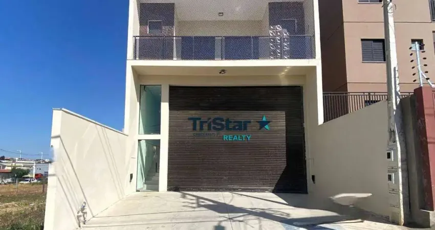 SL0071 - SALÃO COMERCIAL NOVO COM PÉ DIREITO DE 5M AS MARGENS DO PARQUE ECOLOGICO - AT. 270m² - AC. 225m² - JARDIM COLONIAL INDAIATUBA SP